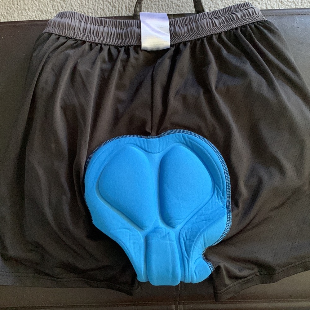 Men’s padded bicycle shorts in great condition.